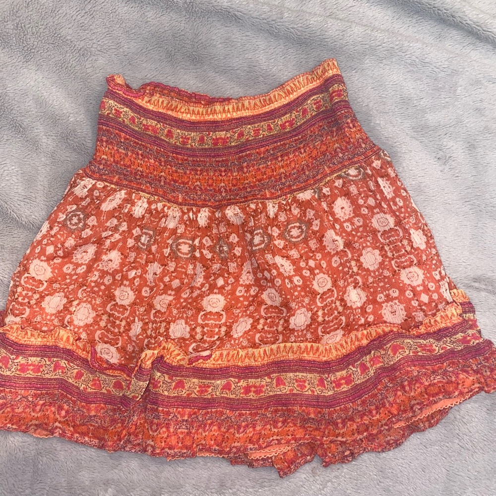 Anthropology flowy skirt